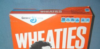 On the Wheaties Box – at Last!