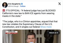 Force-Masker Newsom Told Forced-Unmasking Isn’t Lawful