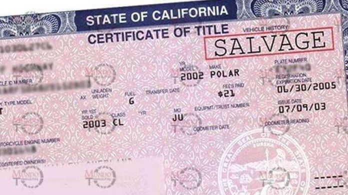 salvage title