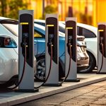 EVs charging
