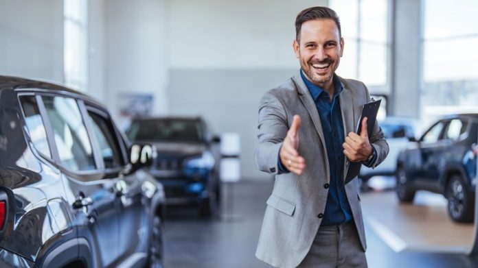 pushy salesman