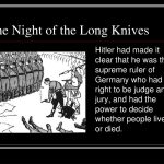 Long knives